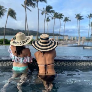 LIKE NEW Janessa Leone Eloise Straw Hat